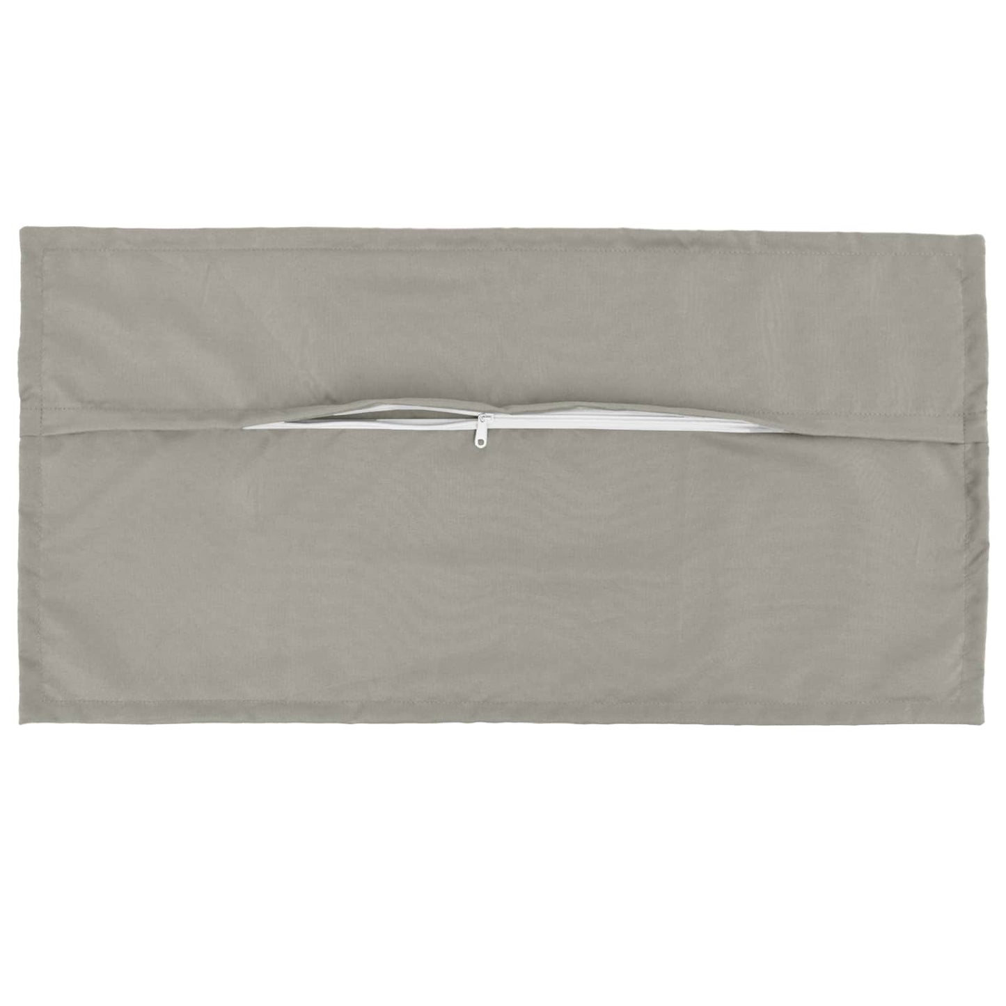 Kussensloop 2 st HOUTEN Grijs 40 x 80 cm Polyester