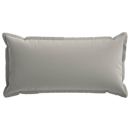 Kussensloop 6 st HOUTEN Grijs 40 x 80 cm Polyester