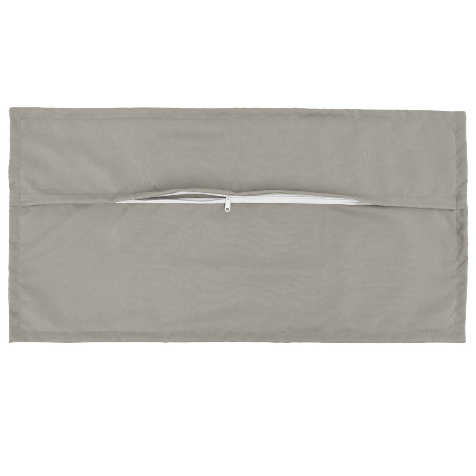 Kussensloop 12 st HOUTEN Grijs 40 x 80 cm Polyester