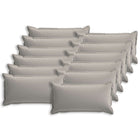 Kussensloop 12 st HOUTEN Grijs 40 x 80 cm Polyester