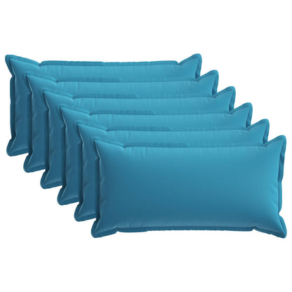 Kussensloop 6 st HOUTEN Lichtblauw 40 x 80 cm Polyester