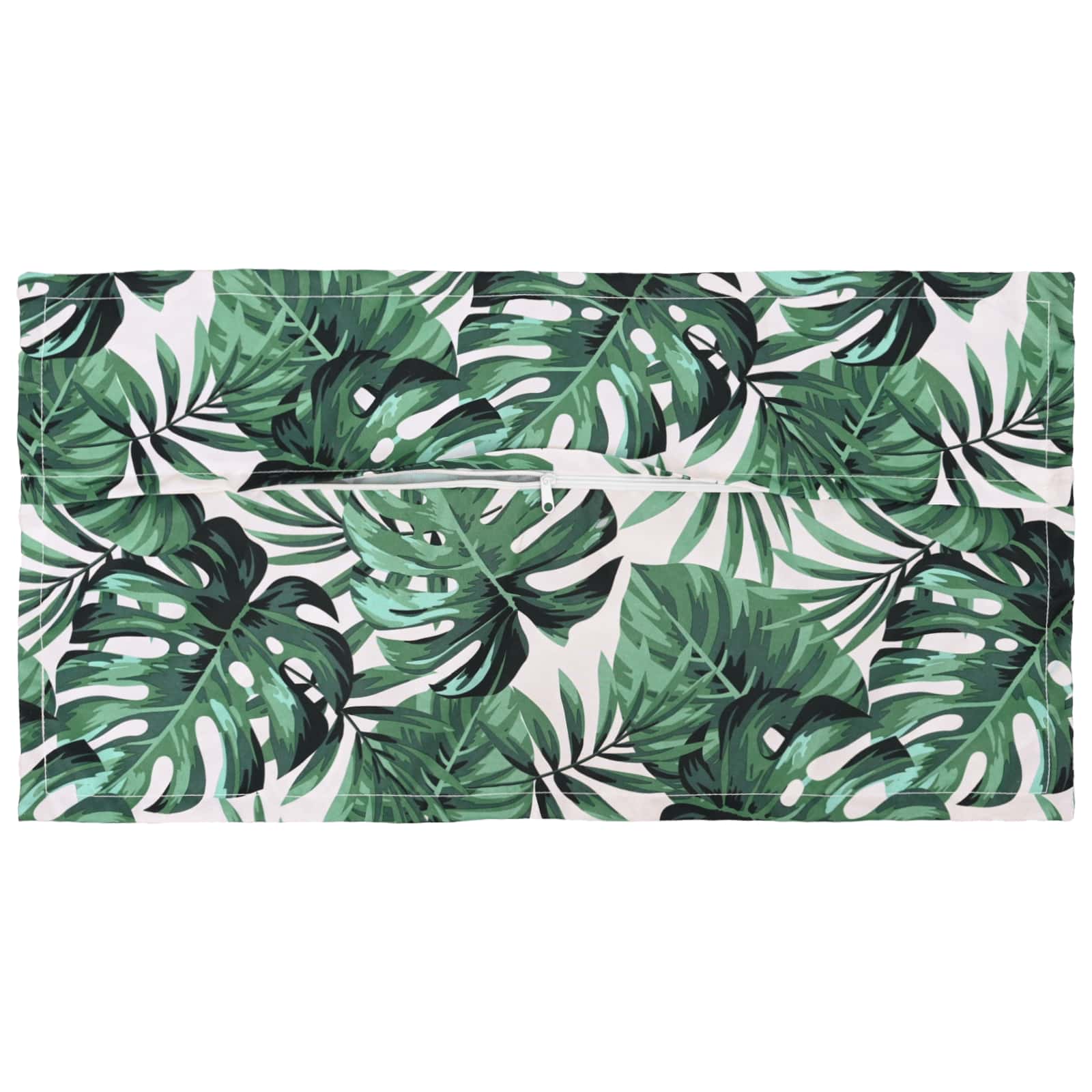 Kussensloop 6 st HOUTEN Bladpatroon 40 x 80 cm Polyester