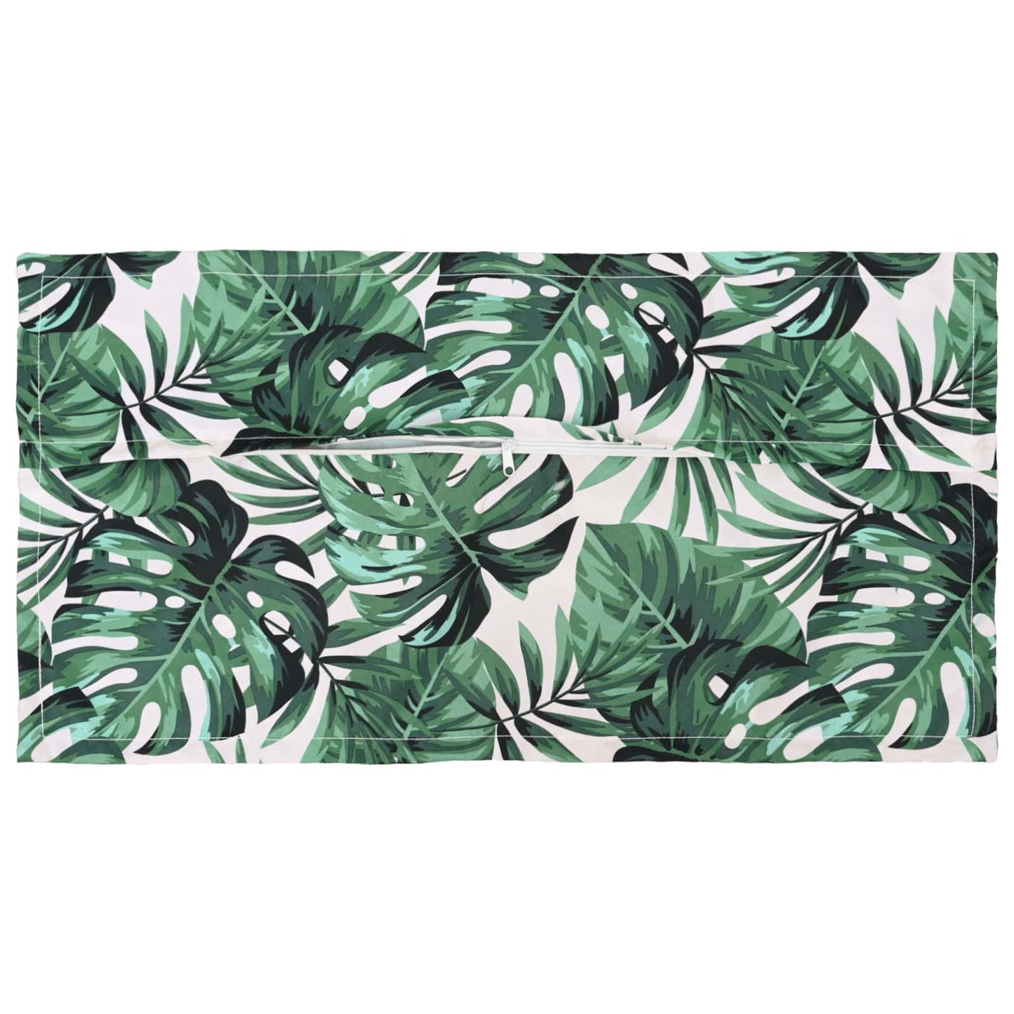 Kussensloop 12 st HOUTEN Bladpatroon 40 x 80 cm Polyester