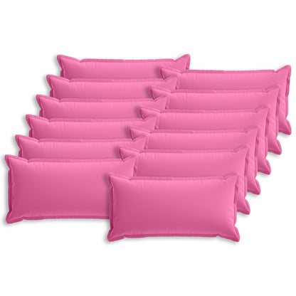 Kussensloop 12 st HOUTEN Roze 40 x 80 cm Polyester