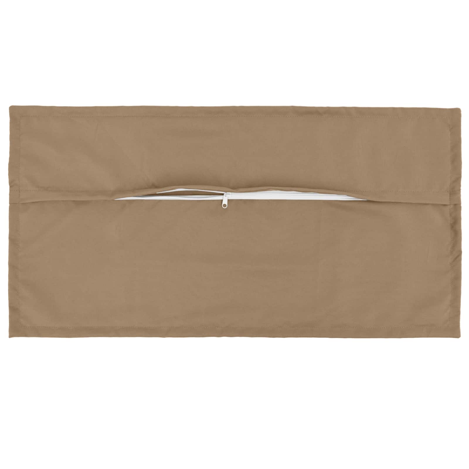 Kussensloop 2 st HOUTEN Taupe 40 x 80 cm Polyester