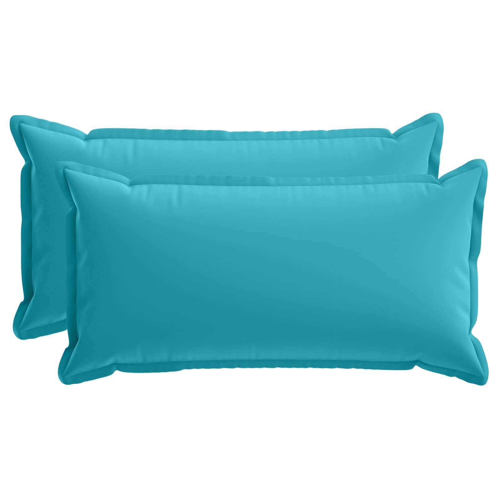 Kussensloop 2 st HOUTEN Turquoise 40 x 80 cm Polyester