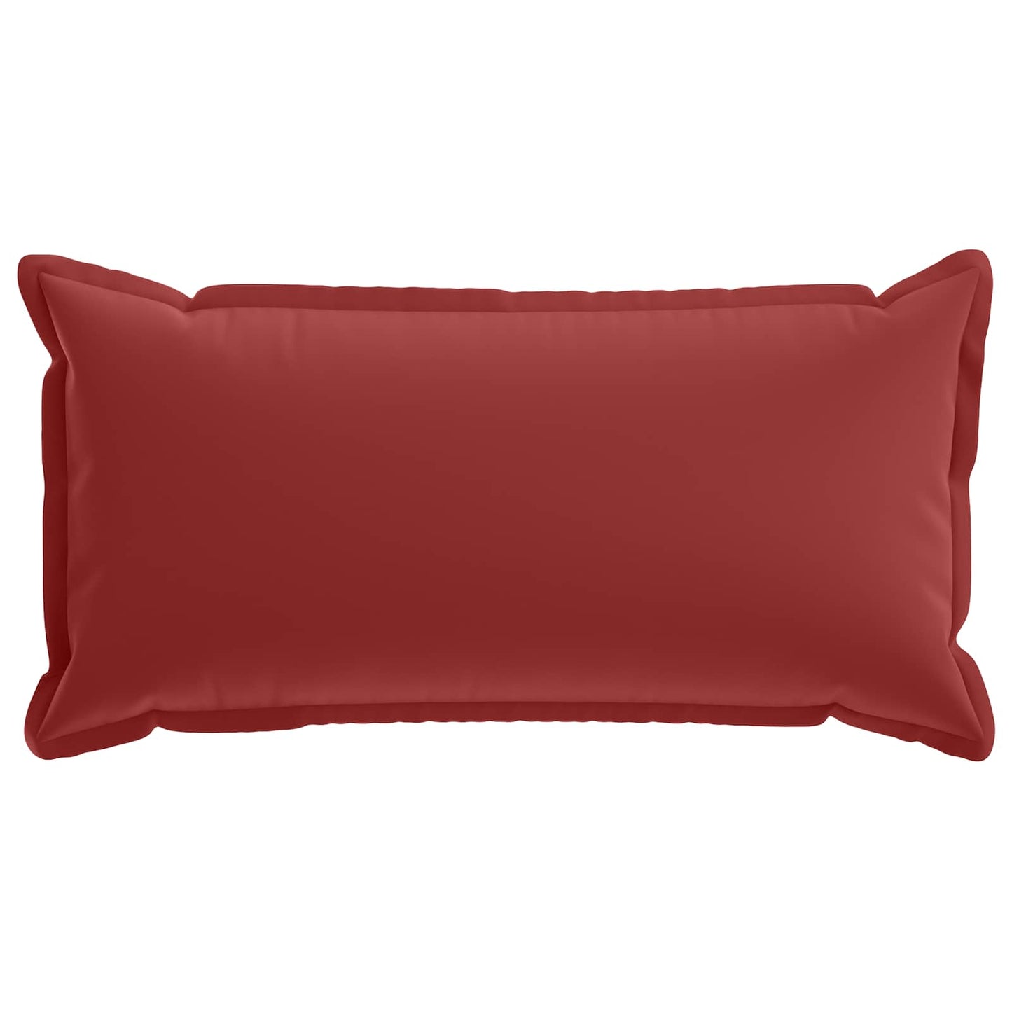 Kussensloop 6 st HOUTEN Wijnrood 40 x 80 cm Polyester