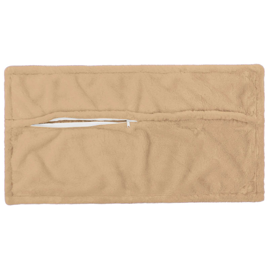 Kussensloop 6 st HOUTEN Crèmekleurig 40 x 80 cm