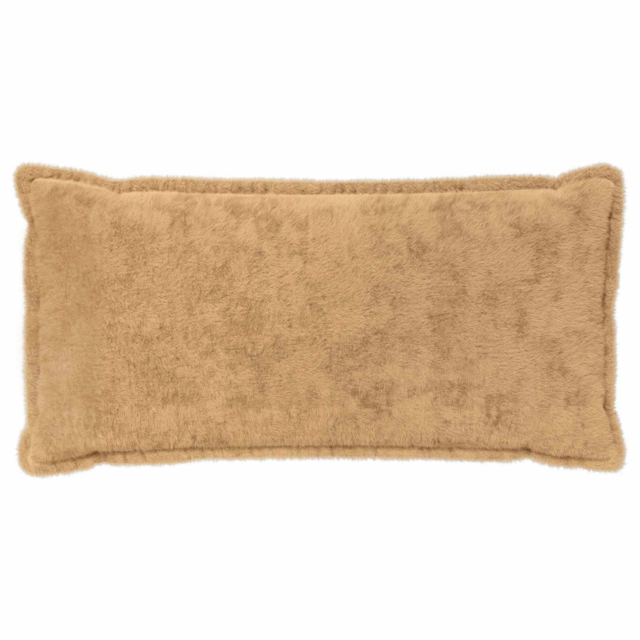 Kussensloop 6 st HOUTEN Taupe 40 x 80 cm Nep Konijnenbont