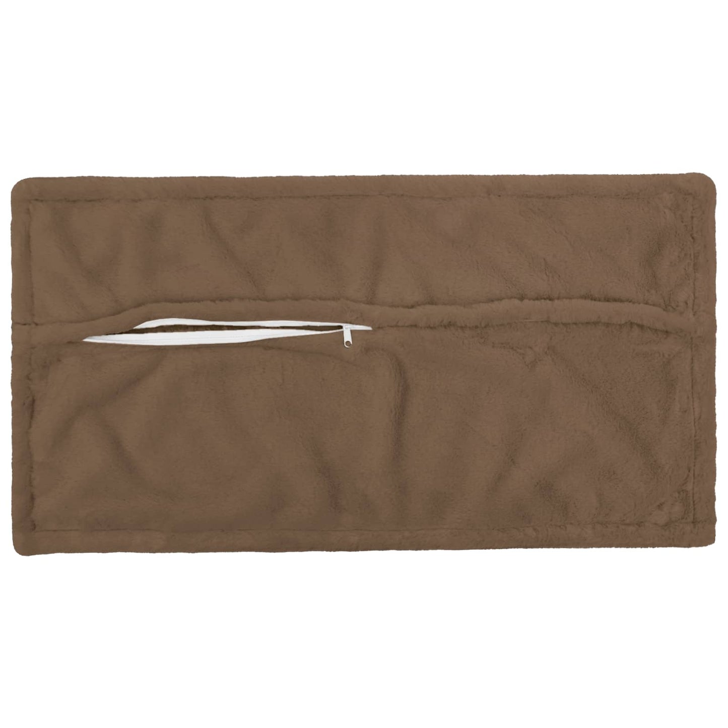 Kussensloop 12 st HOUTEN Licht Bruin 40 x 80 cm