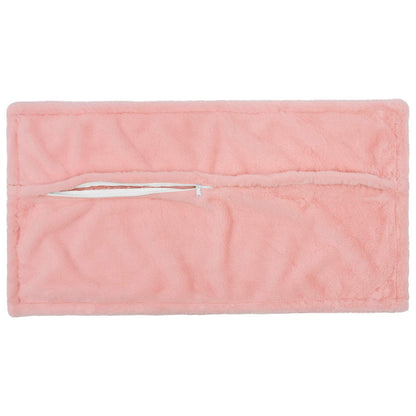 Kussensloop 12 st HOUTEN Roze 40 x 80 cm Nep Konijnenbont
