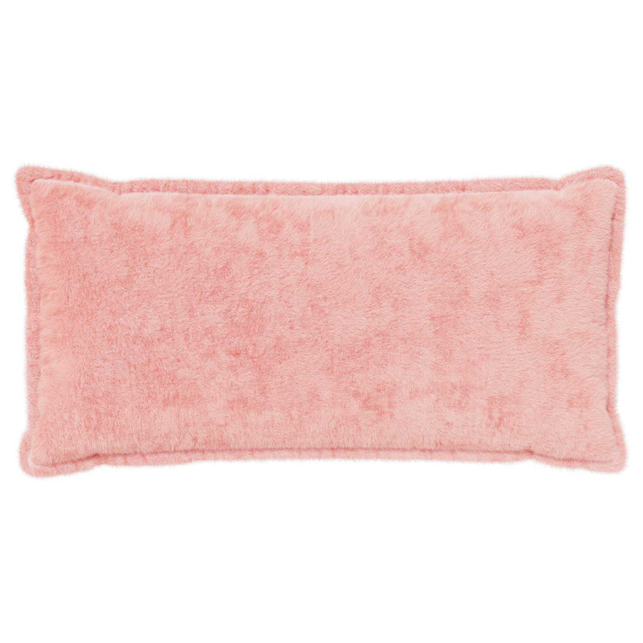 Kussensloop 12 st HOUTEN Roze 40 x 80 cm Nep Konijnenbont