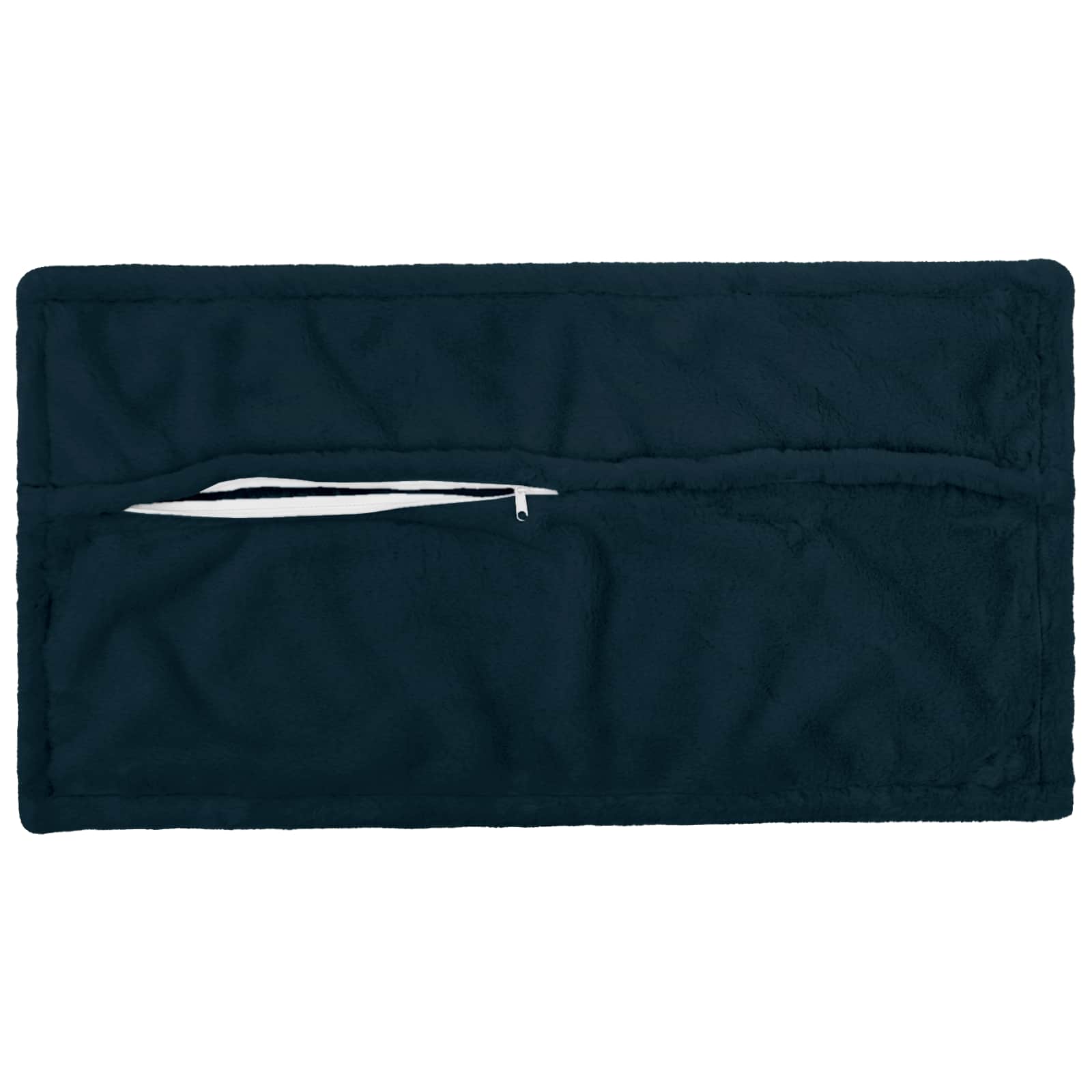 Kussensloop 12 st HOUTEN Marineblauw 40 x 80 cm