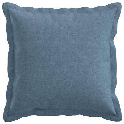 Kussensloop 6 pcs HOUTEN Jeans Blauw 45 x 45 cm Faux Linnen