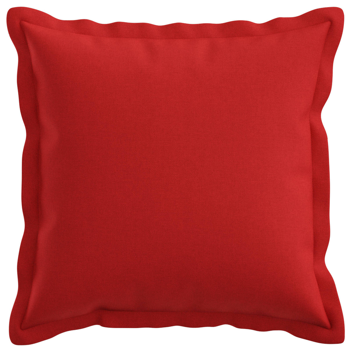 Kussensloop 6 pcs HOUTEN Rood 45 x 45 cm Faux Linnen