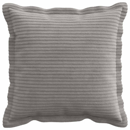 Kussensloop 6 st HOUTEN Lichtgrijs 45 x 45 cm corduroy