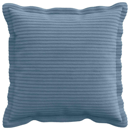 Kussensloop 2 st HOUTEN Blauw 45 x 45 cm corduroy