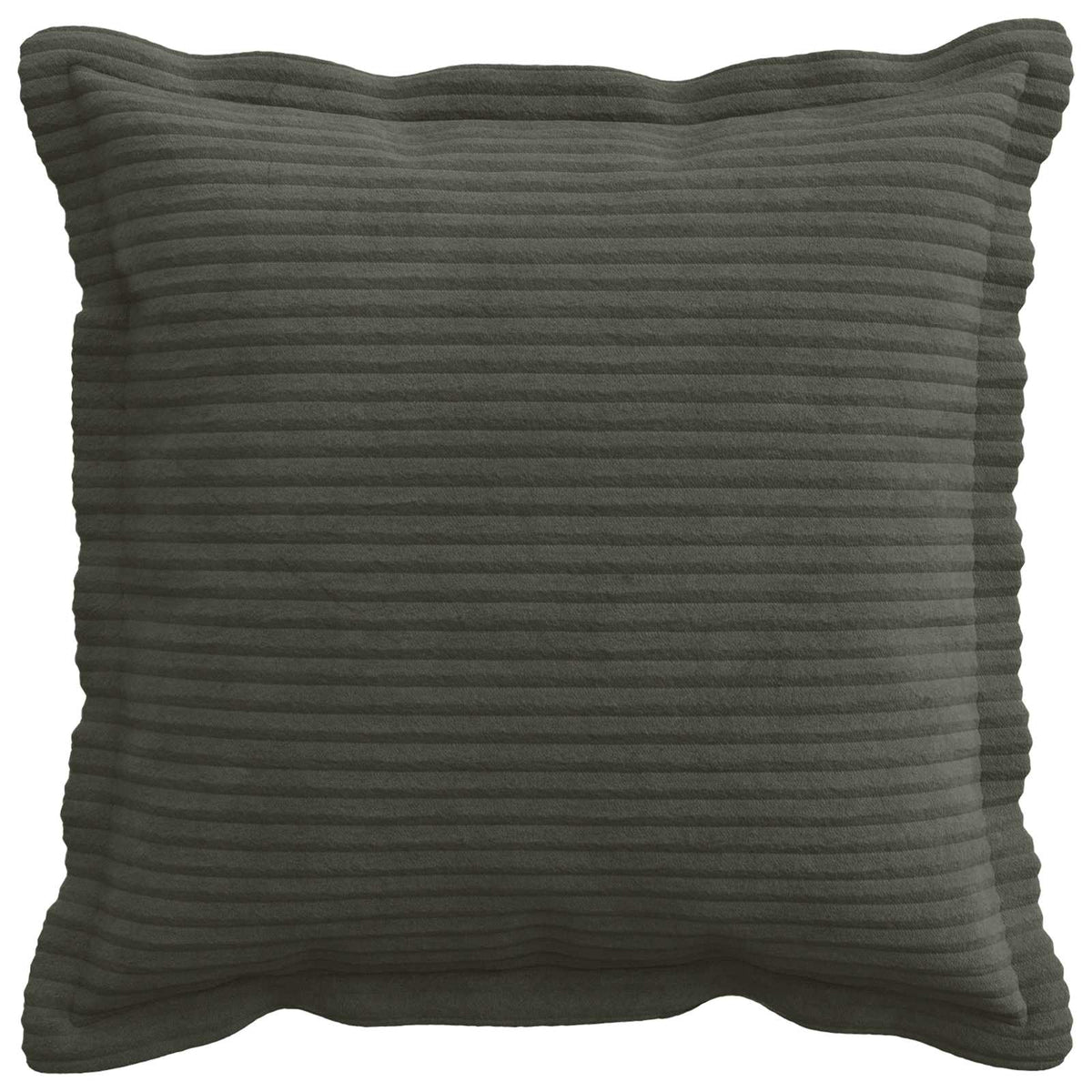 Kussensloop 2 st HOUTEN Antraciet 45 x 45 cm corduroy