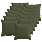 Kussensloop 45x45 cm groen corduroy set van 12
