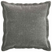 Kussensloop 6 st HOUTEN Donkergrijs 45 x 45 cm Chenille Stof