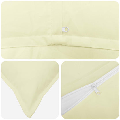Kussensloop 2 st HOUTEN Crèmekleurig 45 x 45 cm Polyester