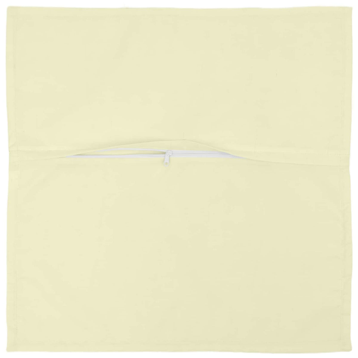 Kussensloop 12 st HOUTEN Crèmekleurig 45 x 45 cm Polyester