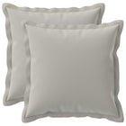 Kussensloop 2 st HOUTEN Grijs 45 x 45 cm Polyester
