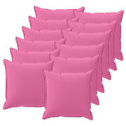 Kussensloop 45 x 45 cm roze polyester (12 stuks)