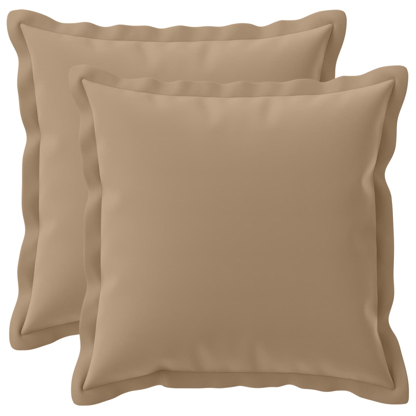 Kussensloop 2 st HOUTEN Taupe 45 x 45 cm Polyester