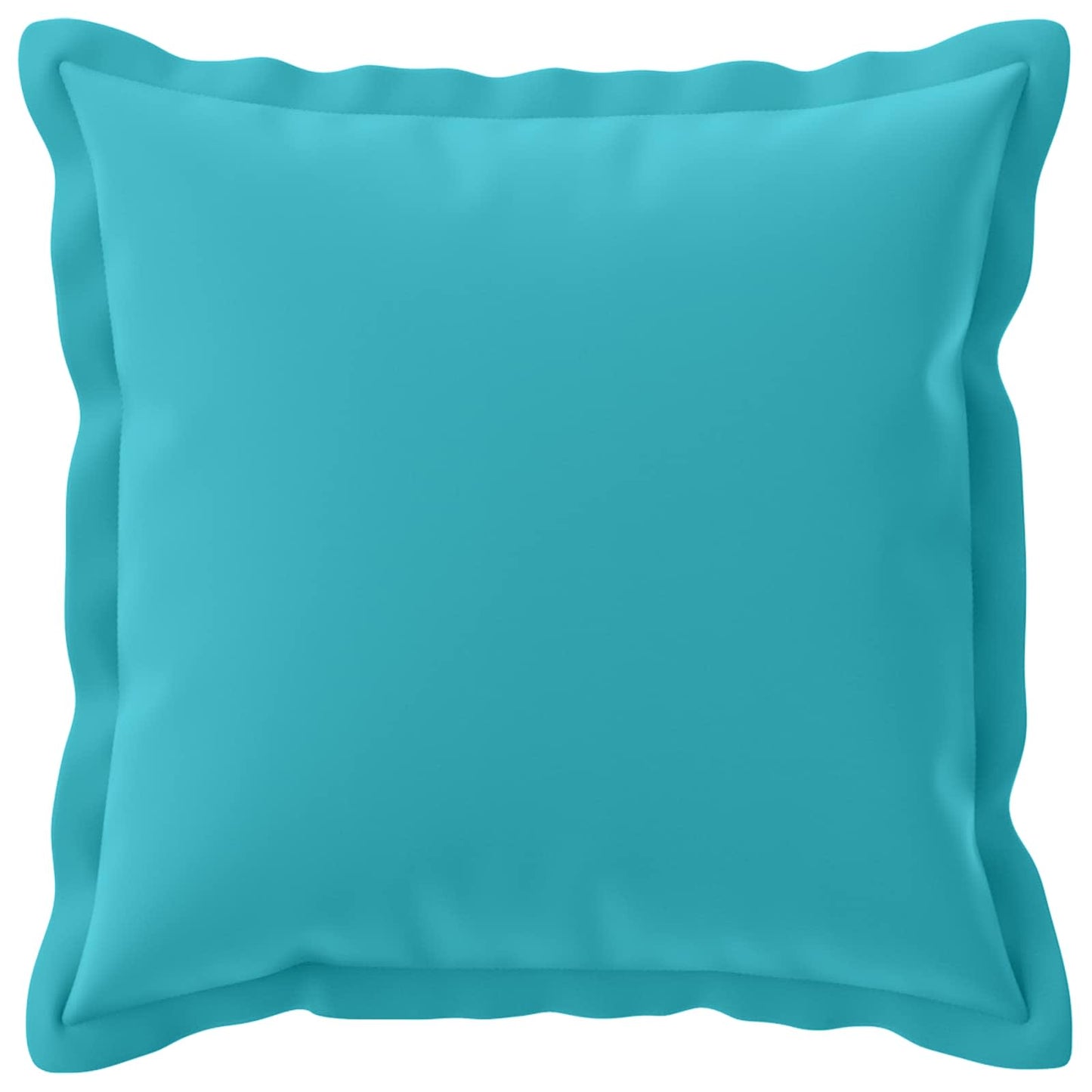 Kussensloop 6 st HOUTEN Turquoise 45 x 45 cm Polyester