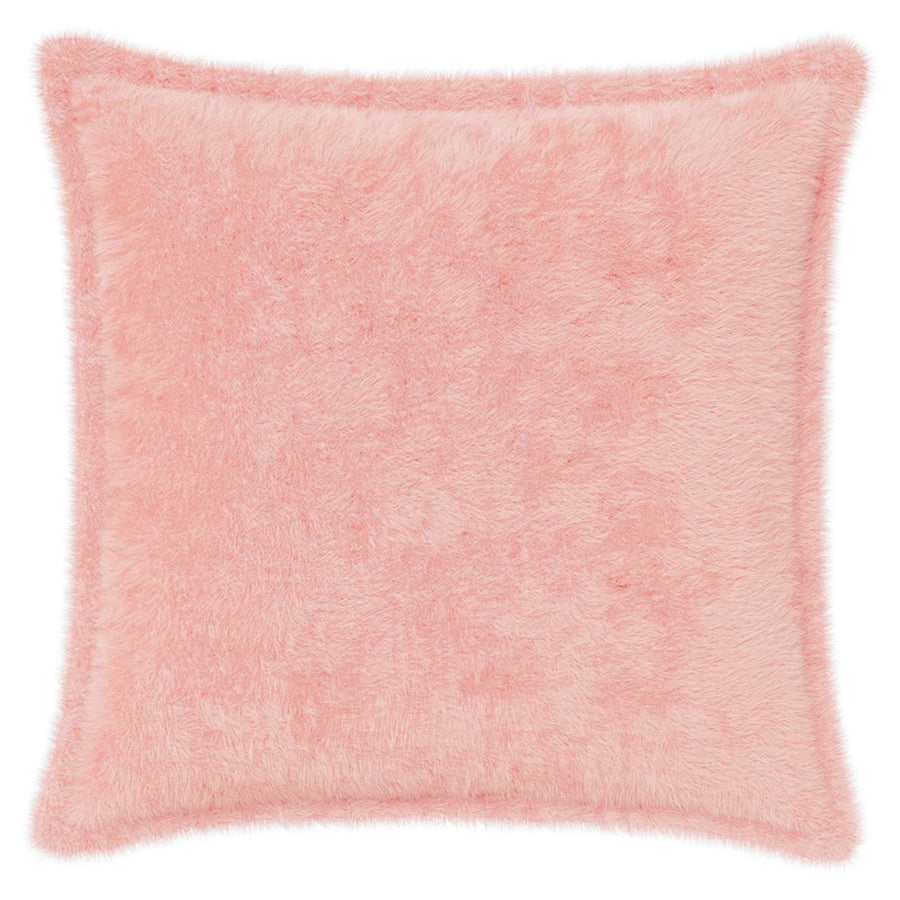 Kussensloop 2 st HOUTEN Roze 45 x 45 cm Nep Konijnenbont