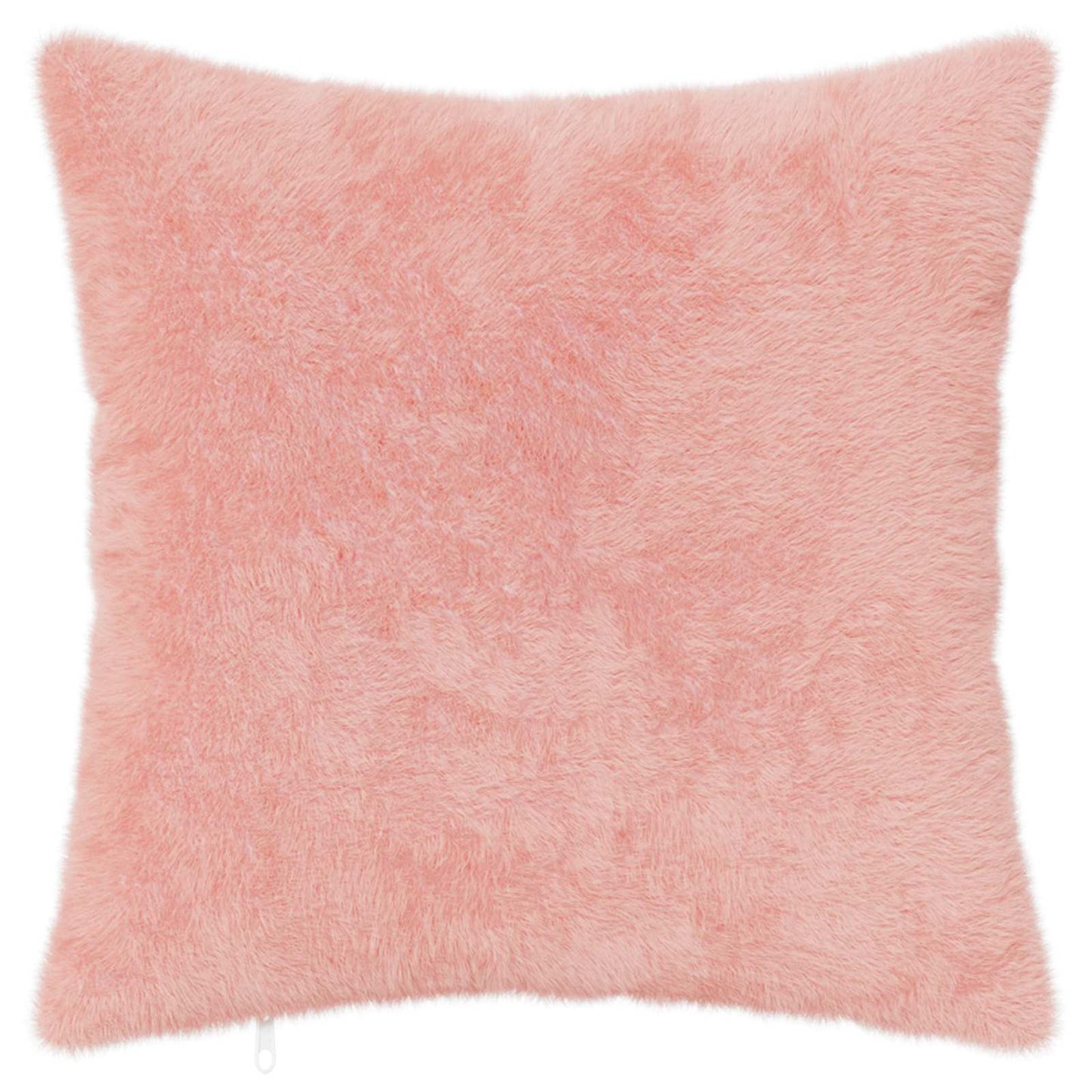 Kussensloop 6 st HOUTEN Roze 45 x 45 cm Nep Konijnenbont