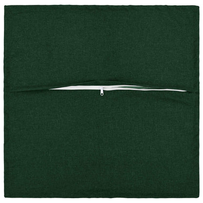 Kussensloop 6 pcs HOUTEN Donkergroen 50 x 50 cm Faux Linnen