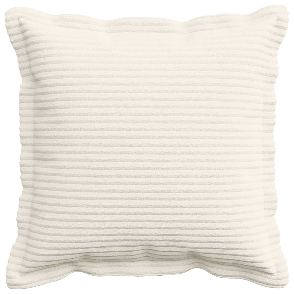 Kussensloop 6 st HOUTEN Crèmekleurig 50 x 50 cm corduroy
