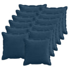 Kussensloop 50x50 cm marineblauw corduroy 12 stuks