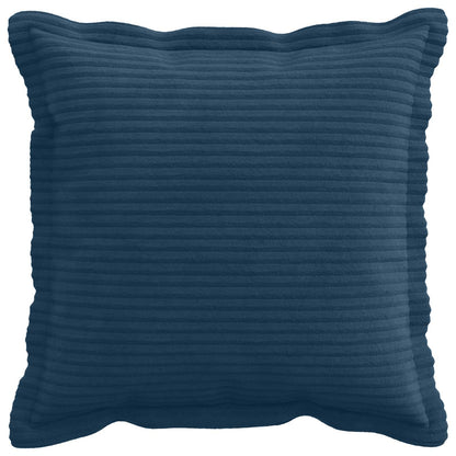 Kussensloop 12 st HOUTEN Marineblauw 50 x 50 cm corduroy