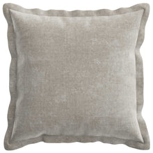 Kussensloop 12 st HOUTEN Lichtgrijs 50 x 50 cm Chenille Stof