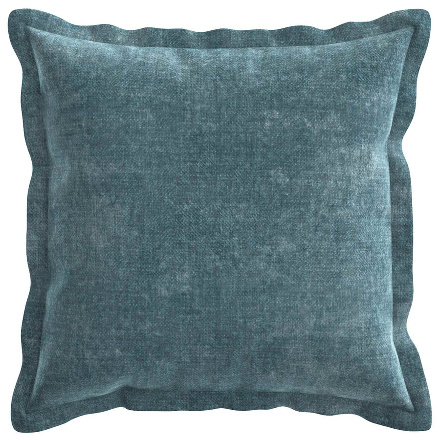 Kussensloop 2 st HOUTEN Blauw 50 x 50 cm Chenille Stof