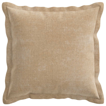 Kussensloop 2 st HOUTEN Taupe 50 x 50 cm Chenille Stof
