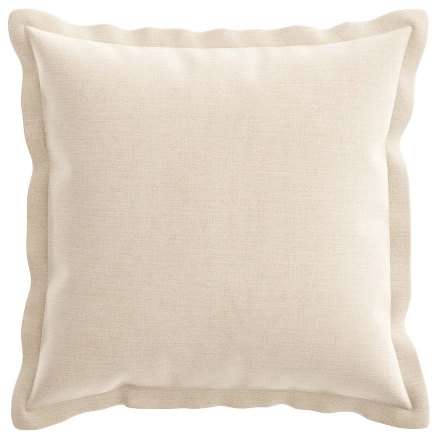 Kussensloop 2 st HOUTEN Crèmekleurig 50 x 50 cm Chenille Stof