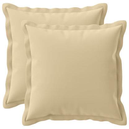 Kussensloop 2 st HOUTEN Beige 50 x 50 cm Polyester