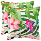 Kussensloop 2 st HOUTEN Zwart 50 x 50 cm Polyester