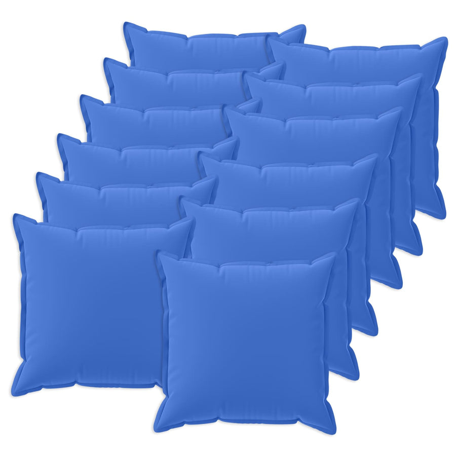 Kussensloop 12 st HOUTEN Koninklijk Blauw 50 x 50 cm Polyester