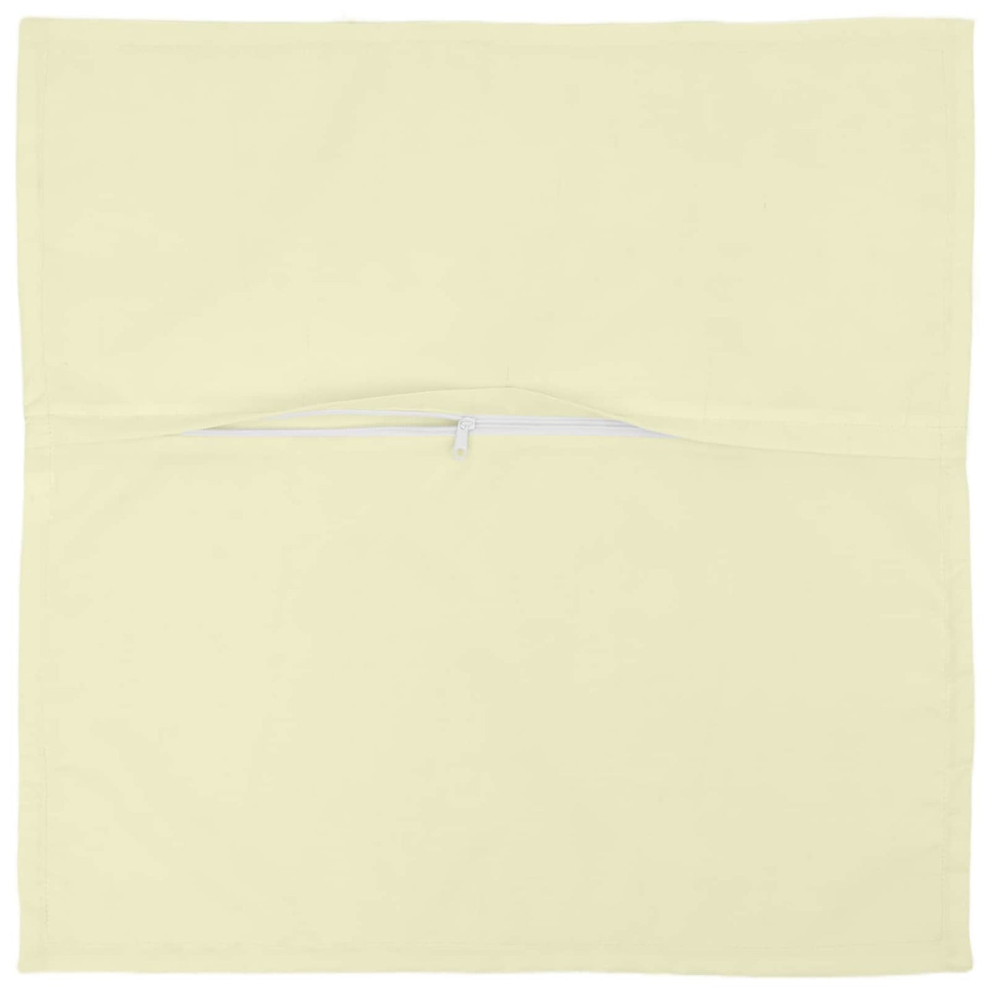Kussensloop 2 st HOUTEN Crèmekleurig 50 x 50 cm Polyester