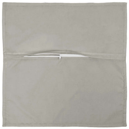 Kussensloop 6 st HOUTEN Grijs 50 x 50 cm Polyester