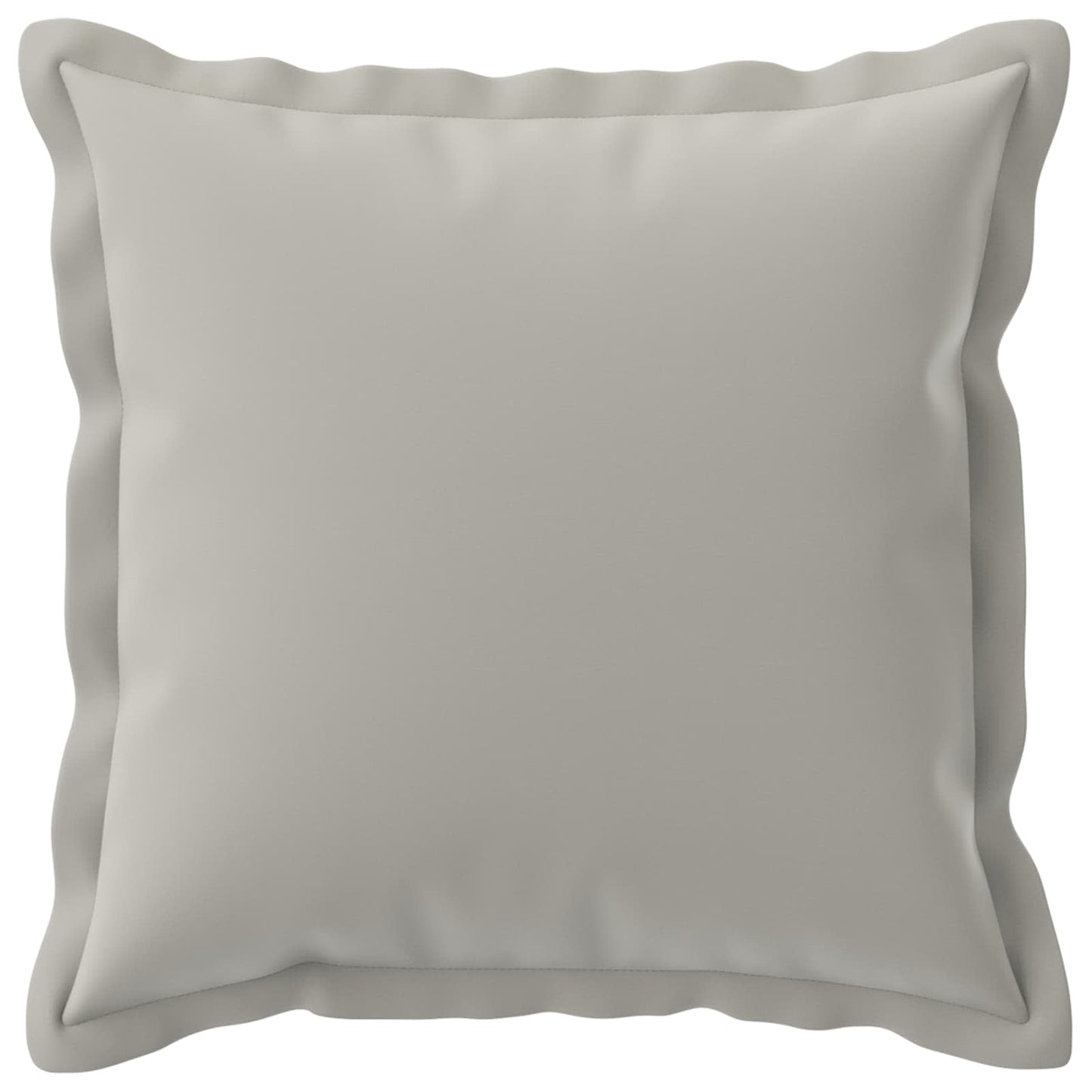 Kussensloop 6 st HOUTEN Grijs 50 x 50 cm Polyester