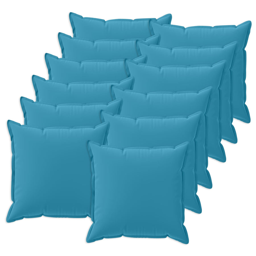 Kussensloop 12 st HOUTEN Lichtblauw 50 x 50 cm Polyester