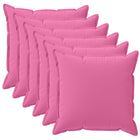 Kussensloop 6 st HOUTEN Roze 50 x 50 cm Polyester