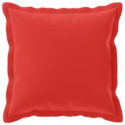 Kussensloop 6 st HOUTEN Rood 50 x 50 cm Polyester