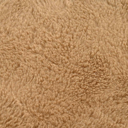 Kussensloop 2 st HOUTEN Taupe 50 x 50 cm Nep Konijnenbont